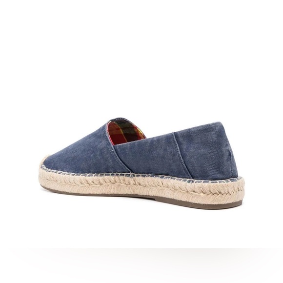 Brand New without tags.. super cute Ralph lauren blue jean shoes... runs big - Picture 5 of 10